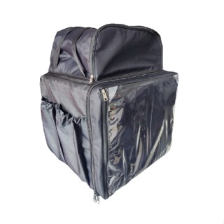 Mochila Bag Térmica Bolsa Motoboy PRETA Entrega Pizza Lanches 45l s/L em Oferta na Shopee