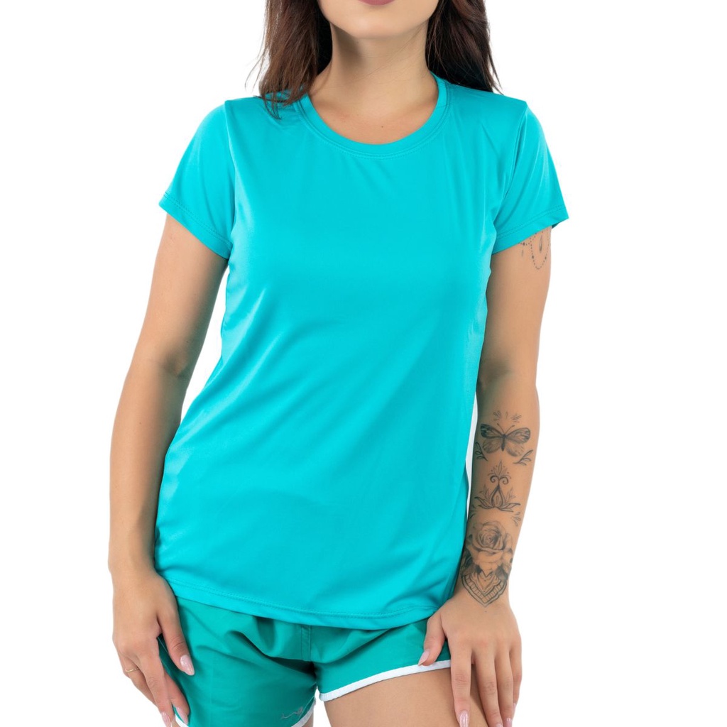 Camiseta Dry Fit Feminina, Blusa Feminina, Confortável, Academia