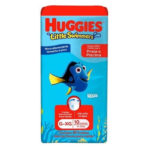 Fralda Praia/Piscina- Huggies Little Swimmers em Oferta na Shopee