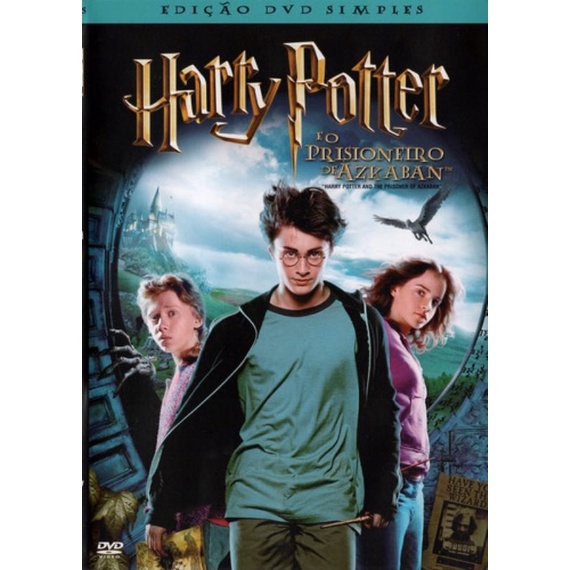 DVD Saga Harry Potter Harry Potter 3, O Prisioneiro De Azkaban Original Shopee Brasil