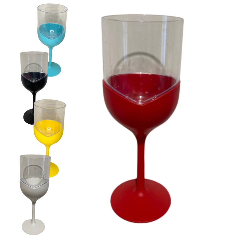 Taça Vinho e Chandon Passion 400ML 2 em 1 (10 unidades)