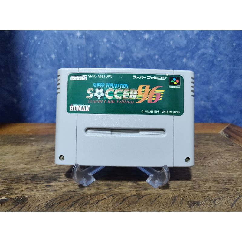 Screenshot of Super Formation Soccer 95: della Serie A (SNES, 1995