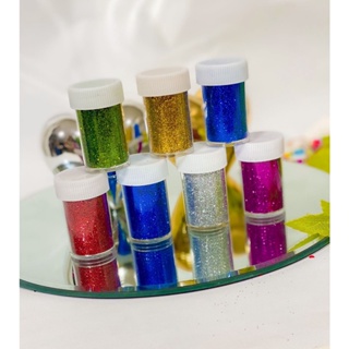 15g De Glitter Fino Diversas Cores em Oferta na Shopee