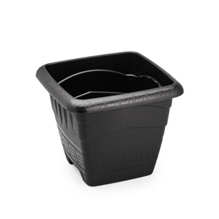 Kit 12 Vasos Plástico Quadrado Tacho 6 Litros Flores Decoração Jardim