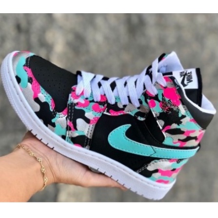 Tenis nike best sale feminino camuflado