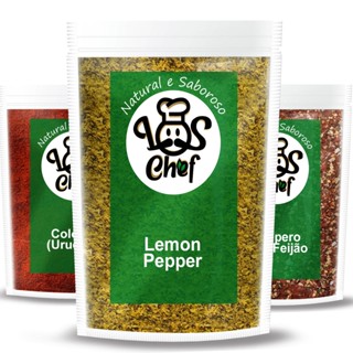 Temperos Especiarias 500gr Condimentos Pimenta Do Reino, Curry E Mais 50 Opções A Sua Escolha, Embalagem Super Prática E Segura