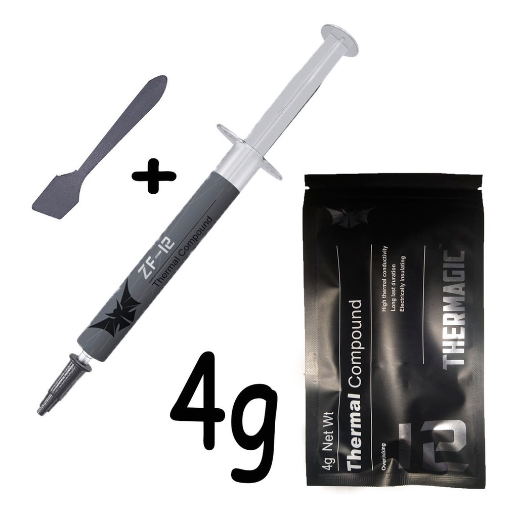 Kit de pasta térmica de silicona conductora, 7,5 w/m-k-7g, color gris