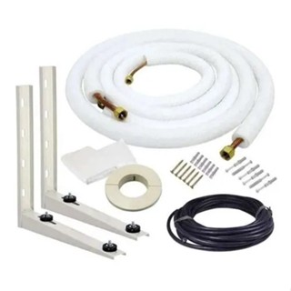 Kit Instalação Ar Condicionado Split Inverter Tubulação 1/4" x 3/8" e tubulação 1/4" x 1/2" Para 9.000, 12.000 e 18.000 btus