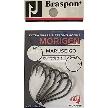 Anzol Morigen Maruseigo Black - Varios Tamanhos