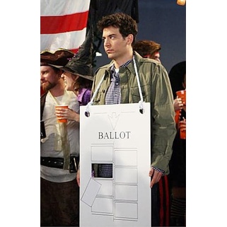 How i met your Mother fantasia Ted Placa de fantasia carnaval