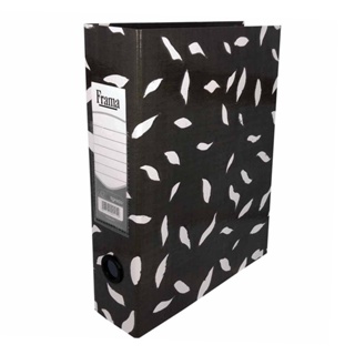 Pasta Fichario Registrador AZ Lombo Largo Frama Preto em Oferta na Shopee