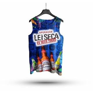 Abadas Regata Carnaval Personalizados Lei seca Seco Todas em Oferta na Shopee