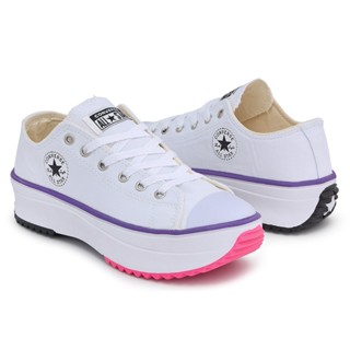 Tênis All Star Chuck Taylor Tratorado Salto Plataforma em Promoção Envio 12x Mais Rápido
