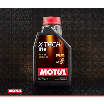 Óleo Motul X-Tech Lite 5W30 Sintético - 1L