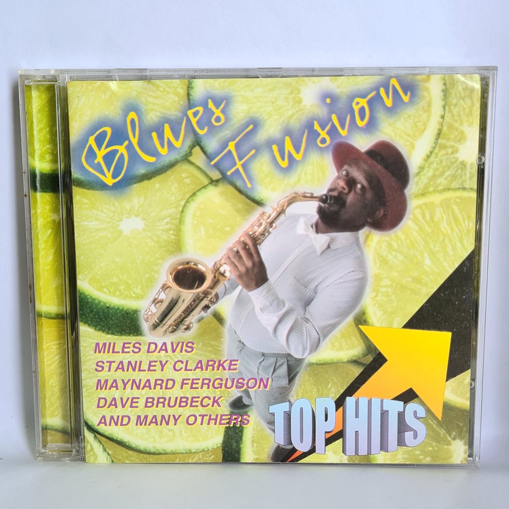 CD Blues Fusion - Top Hits - Miles Davis Stanley Clarke Maynard Ferguson Dave Brubeck Many Others