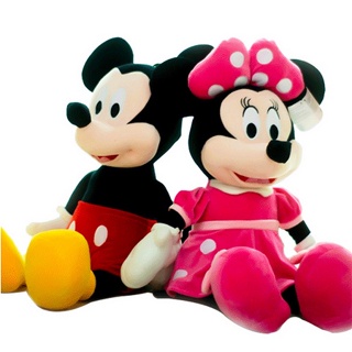 Kawaii Minnie Mouse Pelúcia Mickey Brinquedos De Desenho Animado Anime Aniversário Natal Superior Qualidade Crianças em Oferta na Shopee