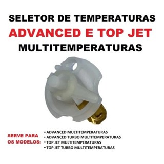 Seletor De Temperatura Advanced Multitemperaturas / Top Jet Multitemperaturas Lorenzetti - Ref. 6050 - Original Lorenzetti