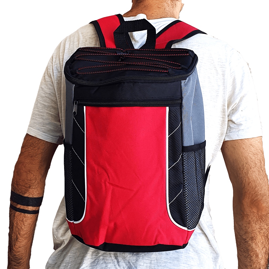 Mochila Bolsa Marmita Térmica Colorida Masculina e Feminina