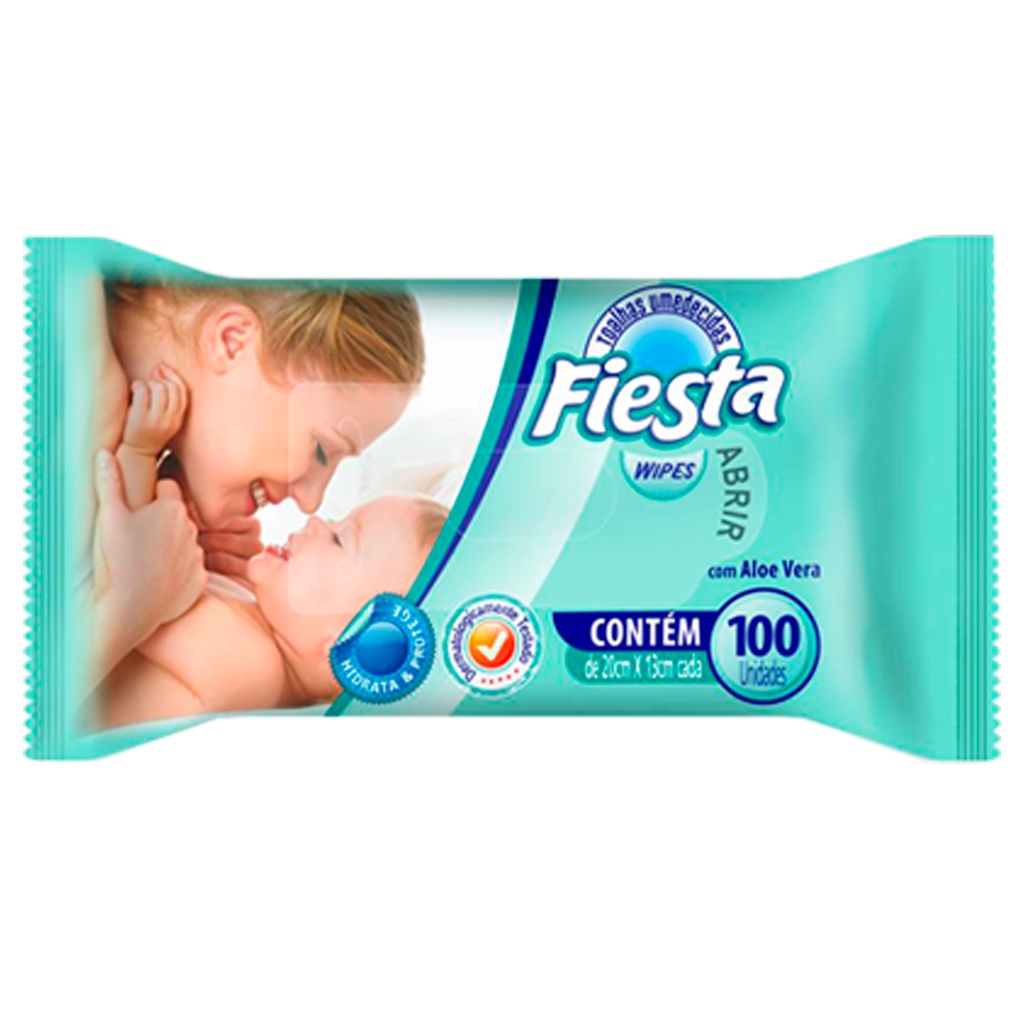 Kit 1000 Toalhas Umedecidas Fiesta - Direto Da Fábrica