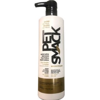Pet Smack Máscara Reconstrutora Profunda 450g para Cães e Gatos Centagro em Oferta na Shopee