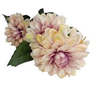 Haste de Dália Flores e Plantas Artificiais - TM7006