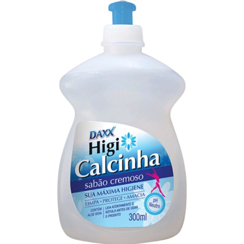 Higi Calcinha Sabão Cremoso Daxx 300ml Tradicional