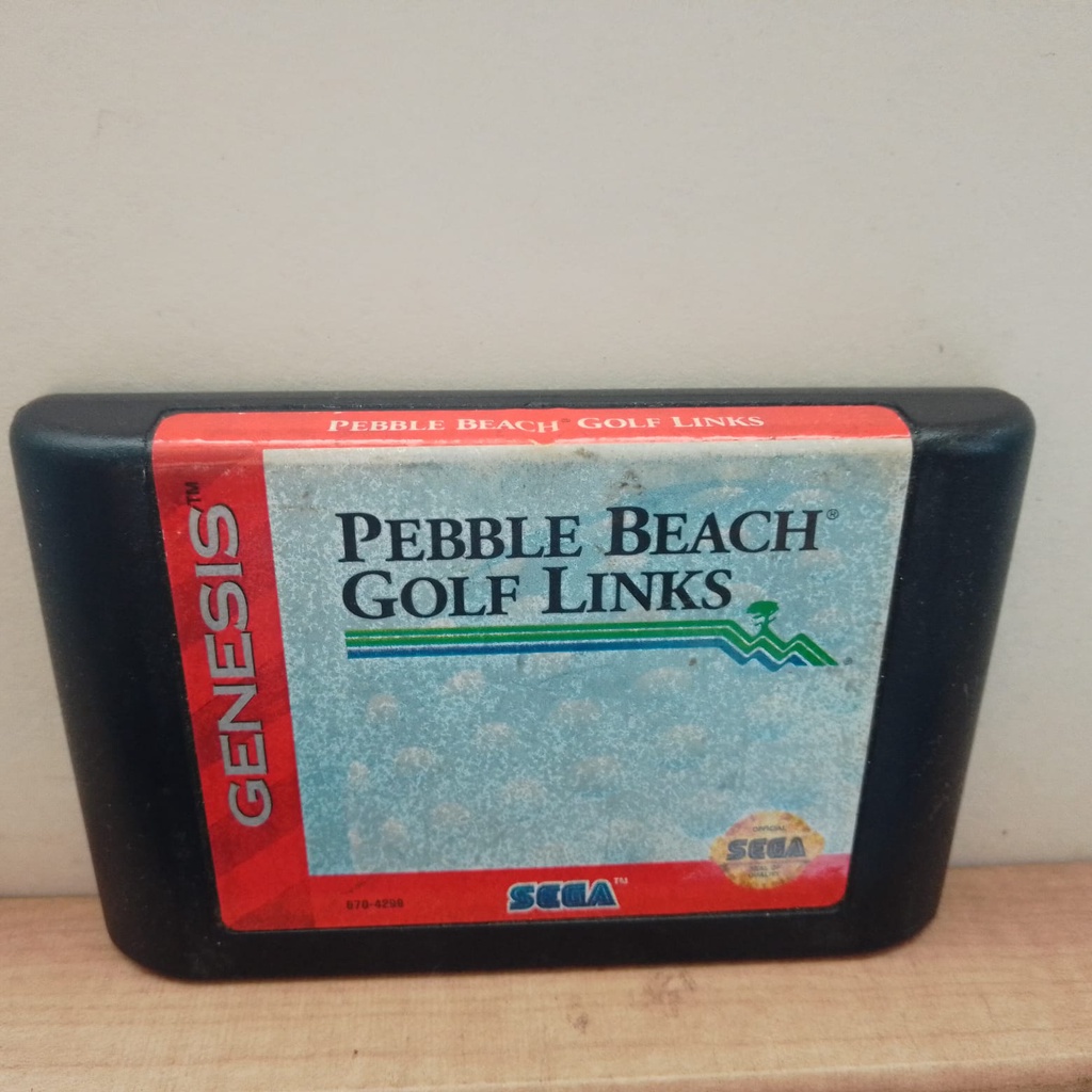 Jogo Pebble Beach Golf Links Sega Mega Drive Genesis Original