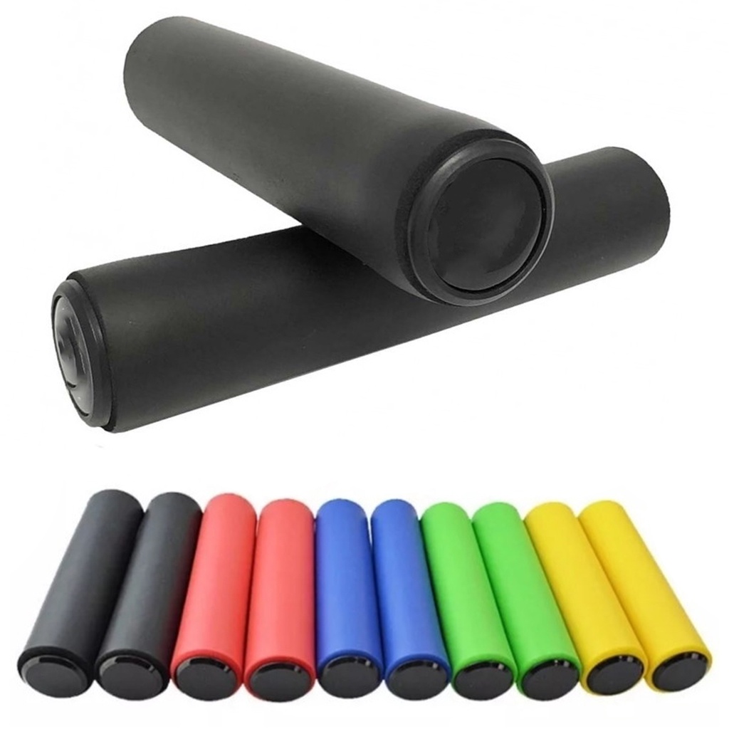 Manopla Punho Bike MTB Espuma Gel Silicone Várias Cores Luva