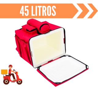 Bag para fazer entregas delivery com isopor