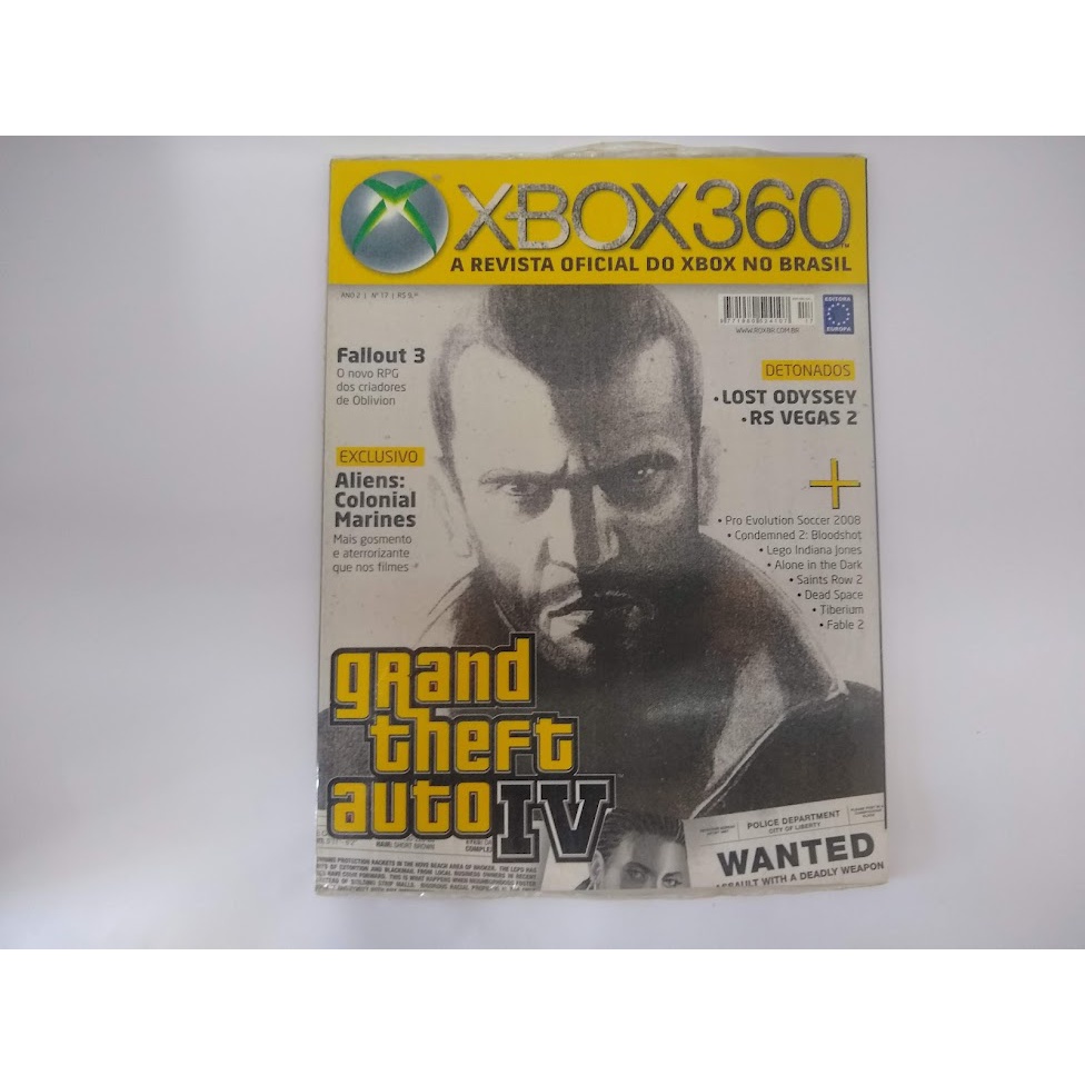 Revista Xbox N. 17 Ano 2: Grand Theft Auto I V