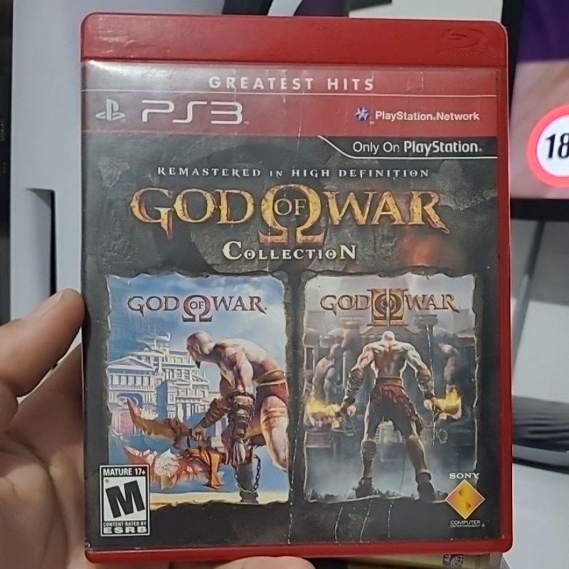 God of War 3 jogo original ps3 - Corre Que Ta Baratinho