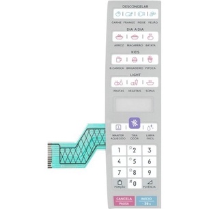 Membrana Teclado de Microondas Eletrolux Mo 44