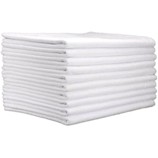 Pano Pé de Galinha Kit com 10, 20, 30 E 40 panos 100% Algodão Branco - Santa Margarida em Oferta na Shopee