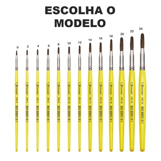 Pincel Escolar Redondo Série 470 - Condor - Escolha o Modelo em Oferta na Shopee