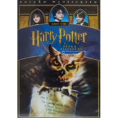 DVD FILME - Harry potter e a pedra filosofal - Usado