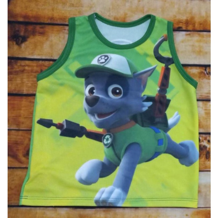 Camisa Regata Infantil Patrulha Canina  - Rocky
