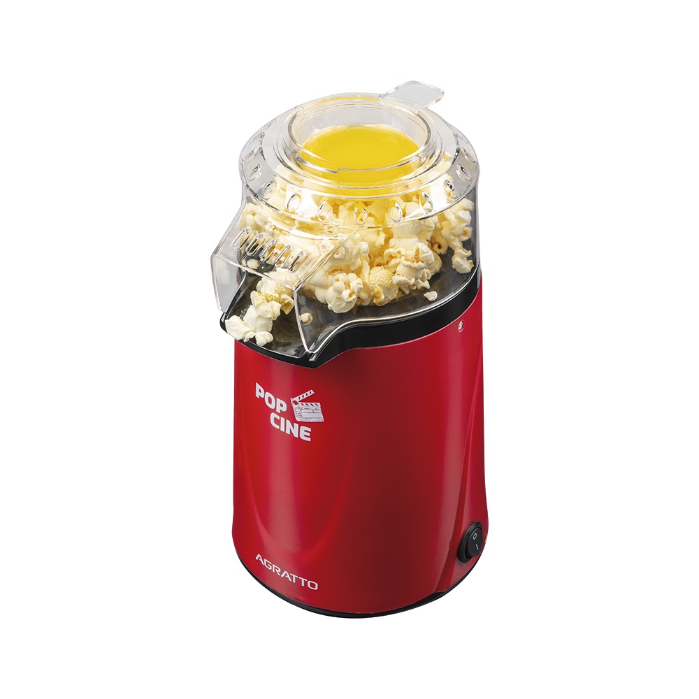 Pipoqueira Elétrica Pop Cine Sem Óleo 1200W Vermelha 110V