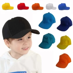 Boné Infantil liso Colorido Com Ajuste de Tamanho BONÉ INFANTIL