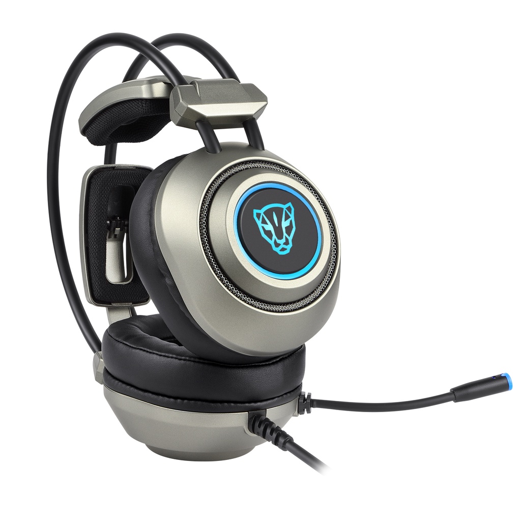 Headset Gamer Motospeed, H19 Cinza, Led Azul, 7.1, USB - Cinza | Shopee ...