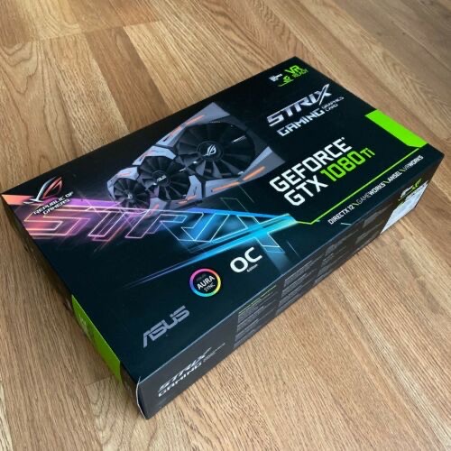 BRAND NEW ASUS GEFORCE GTX 1080 TI GRAPHIC CARDS Escorrega o Preço