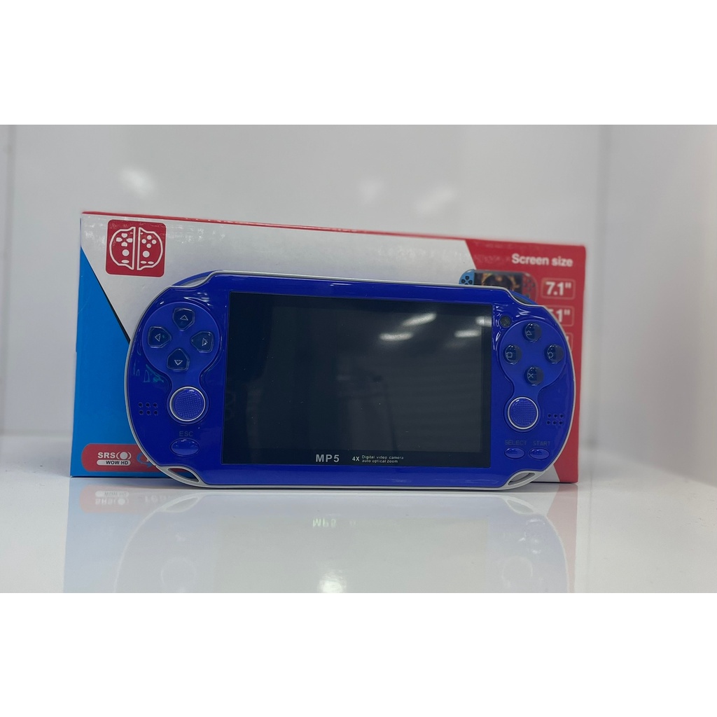 Jobs 4.3-Polegadas Console De Jogo Portátil Global X7 Mp5 Player 8gb Vídeogame 10.000 Jogos