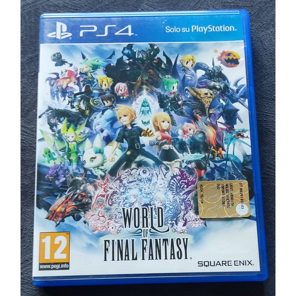 Jogo World of Final Fantasy - Playstation PS 4 - Original