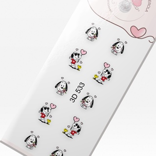 Adesivo de Unha 3D-Snoopy- 3D 533 em Oferta na Shopee