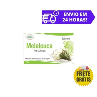 LIQUIDAÇÃO IMPERDIVEL Sabonete Natural em Barra MALALEUCA - 90gr - Lianda Natural