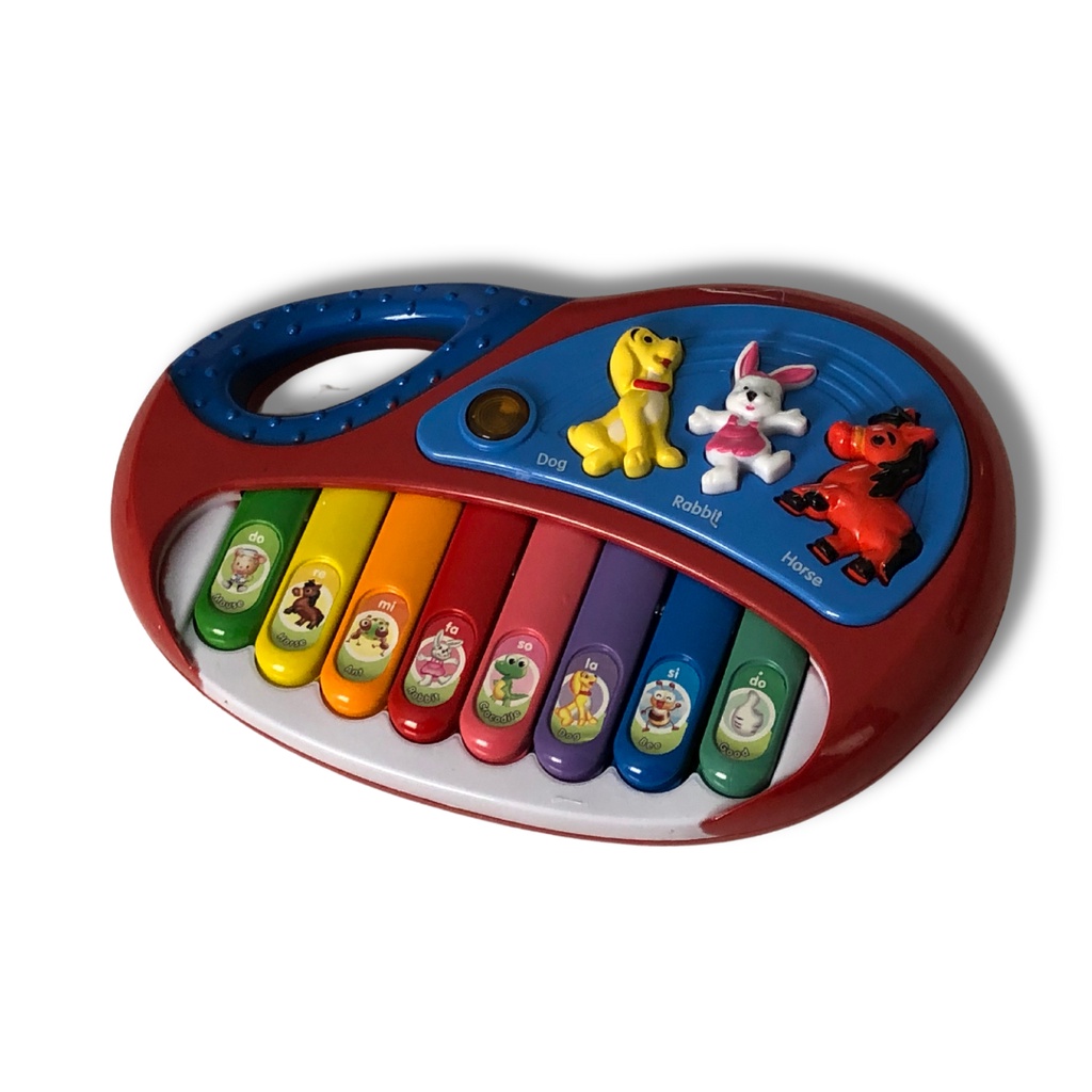 Teclado\Piano Infantil Bichinhos Rainbow Marca Wellmix