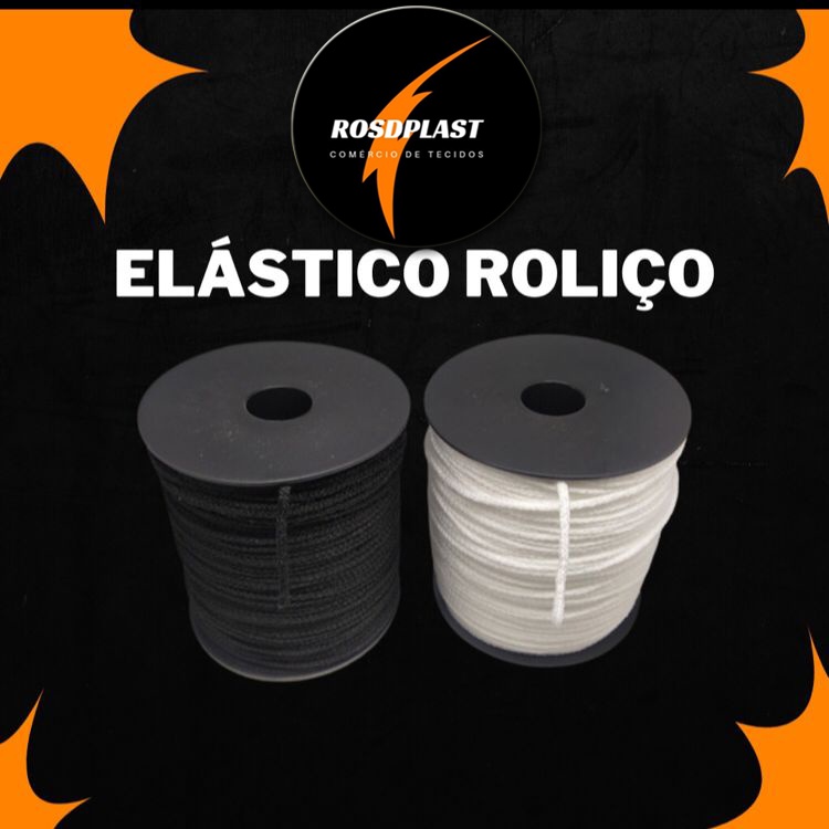 Elástico roliço para máscara 2,5mm