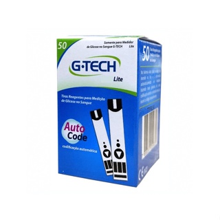 Tiras para Teste de Glicose G-Tech Lite