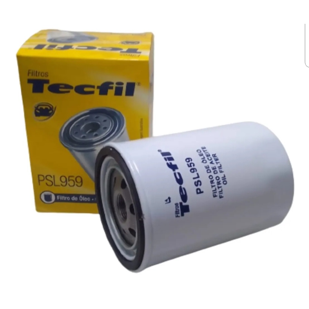 FILTRO DE ÓLEO TECFIL PSL959 OPALA e CARAVAN 6 CIL., A10, C10, C14, C20, VERANEIO TODOS 6 CIL em Oferta na Shopee