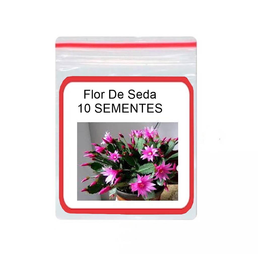 Flor De Seda Cor Rosa 10 Sementes | Shopee Brasil