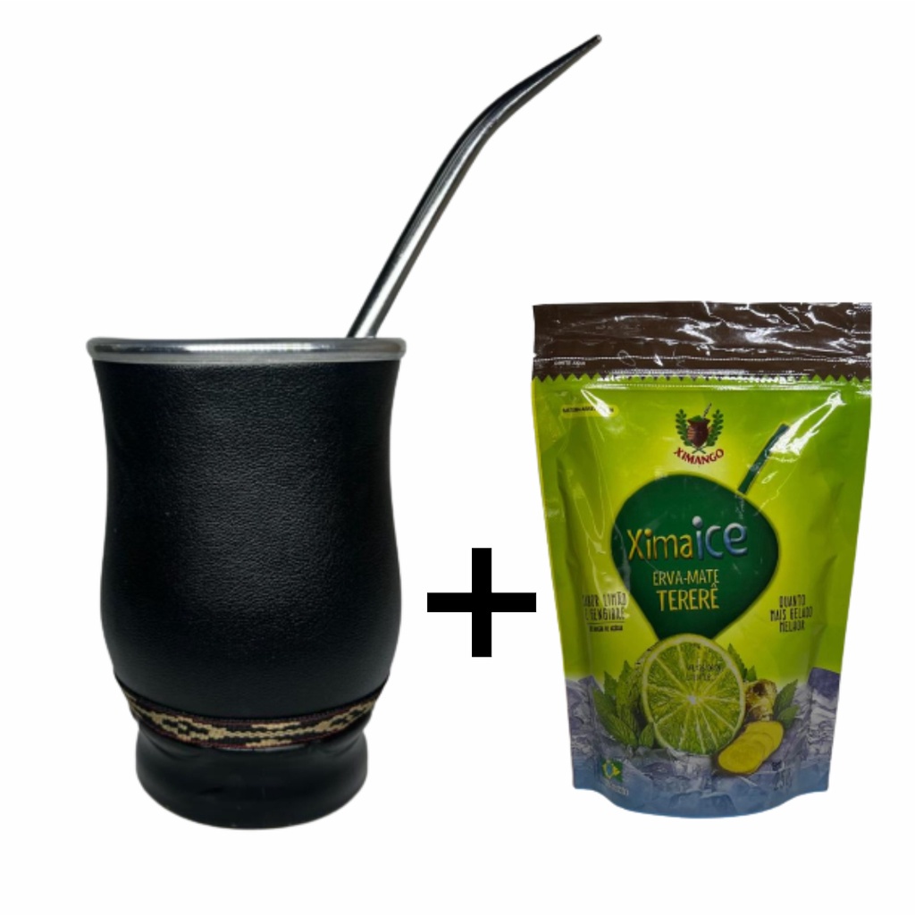 Kit Tererê Completo Com Copo De Aluminio + Bomba + Erva em Oferta na Shopee